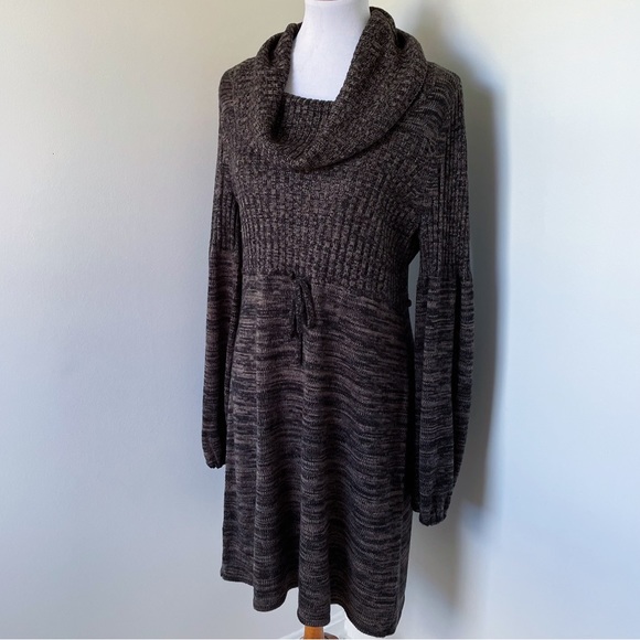 Calvin Klein Cowl Neck Sweater Dress Size XL - Picture 2 of 7